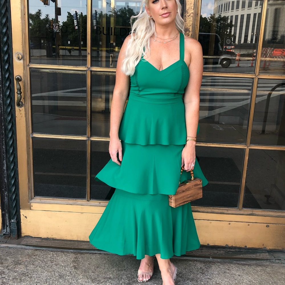 Badgley Mischka dress